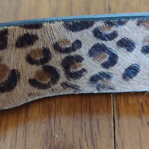 Animal Print Nine West Belt